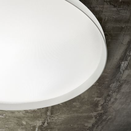 Ideal Lux - LED Griestu lampa FLY LED/68W/230V 3000K d. 90 cm CRI 90 IP40 balta