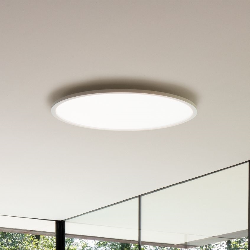Ideal Lux - LED Griestu lampa FLY LED/68W/230V 4000K d. 90 cm CRI 90 IP40 balta
