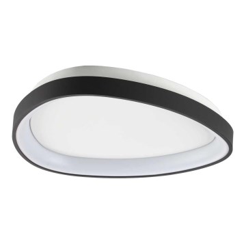 Ideal Lux - LED Griestu lampa GEMINI LED/23W/230V d. 42,5 cm CRI 90 melna