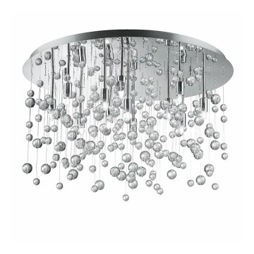Ideal Lux - LED griestu lampa NEVE 12xG9/3W/230V Ø 63 cm spīdīgs hroms