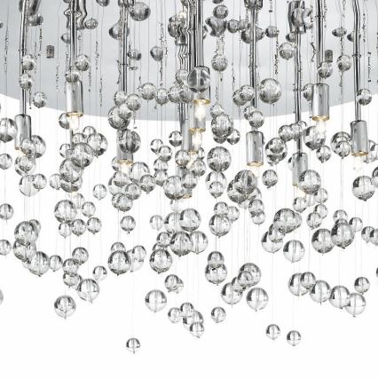 Ideal Lux - LED Griestu lampa NEVE 8xG9/3W/230V d. 40,5 cm spīdīgi hromēts