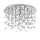 Ideal Lux - LED Griestu lampa NEVE 8xG9/3W/230V d. 40,5 cm spīdīgi hromēts