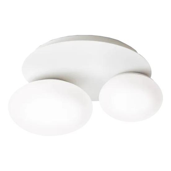 Ideal Lux - LED Griestu lampa NINFEA 2xGX53/9W/230V balta
