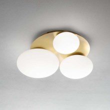 Ideal Lux - LED Griestu lampa NINFEA 3xLED/9W/230V zelta