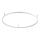 Ideal Lux - LED Griestu lampa ORACLE S LED/53W/230V 2700K d. 90 cm balta