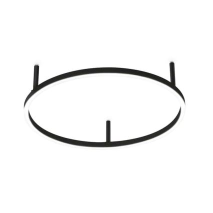 Ideal Lux - LED griestu gaismeklis ORACLE SLIM LED/29W/230V 3000K CRI 90 Ø 50 cm melns