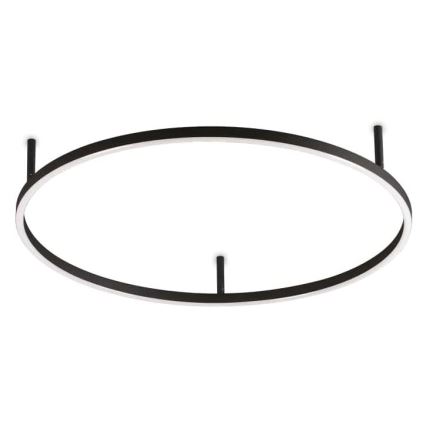 Ideal Lux - LED Griestu lampa ORACLE SLIM LED/38W/230V 3000K d. 70 cm melna