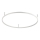 Ideal Lux - LED Griestu lampa ORACLE SLIM LED/55W/230V 3000K d. 90 cm balta