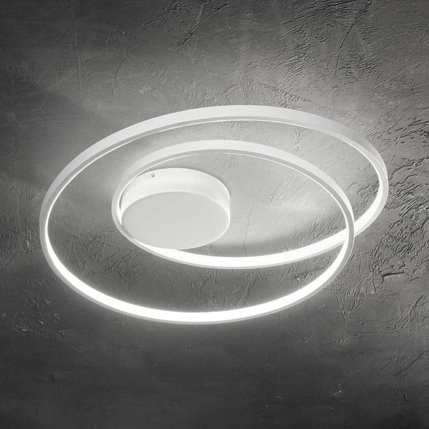 Ideal Lux - LED Griestu lampa OZ LED/47W/230V d. 60 cm CRI 90 balta