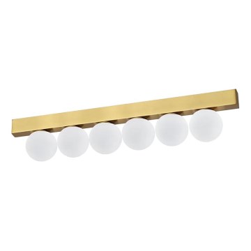 Ideal Lux - LED Griestu lampa PING PONG 6xLED/3W/230V CRI 90 misiņš