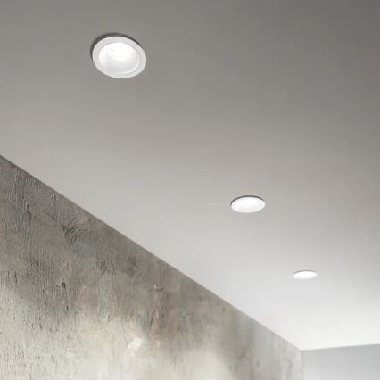 Ideal Lux - LED iebūvējamais griestu gaismeklis GAME TRIM LED/11W/230V 3000K CRI 90 Ø 8,5 cm IP40 balts