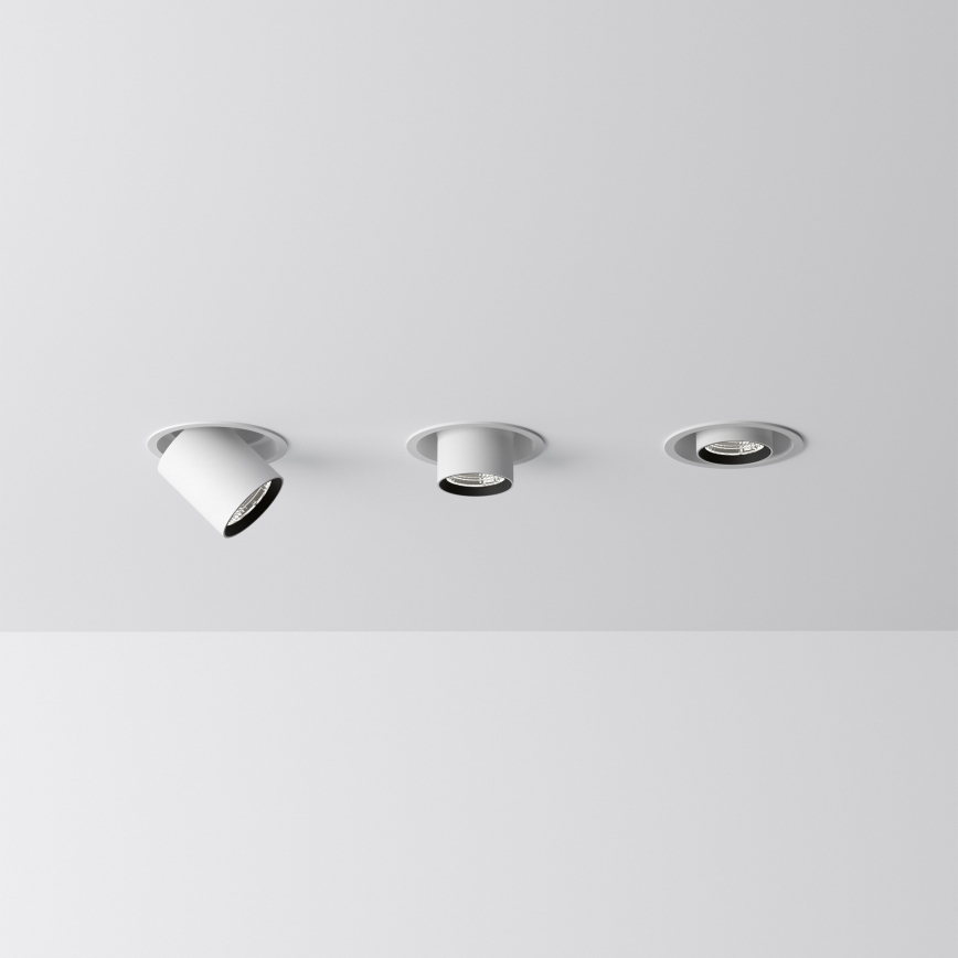 Ideal Lux - iebūvējamais LED virziena gaismeklis NOVA LED/30W/230V 3000K CRI 90 Ø 15,4 cm balts