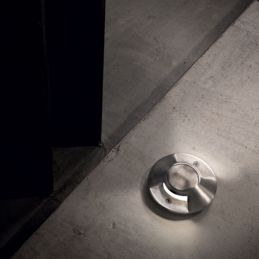 Ideal Lux - LED uzbraucamais gaismeklis ROCKET LED/3W/230V CRI 90 IK08 IP67 matēts hroms