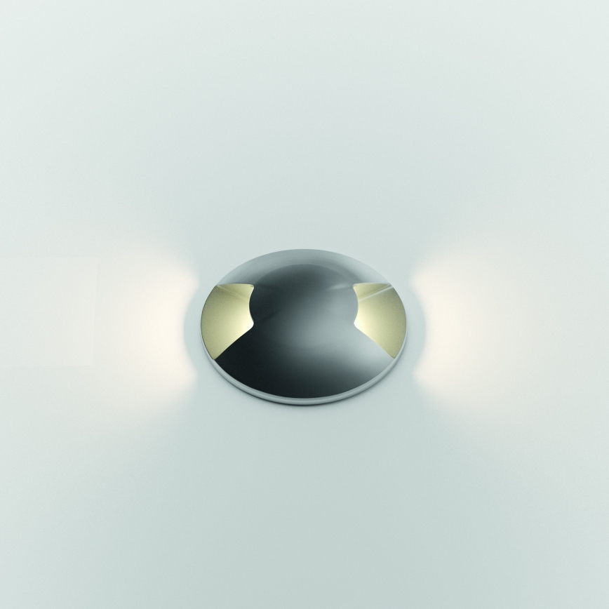 Ideal Lux - LED uzbraucamais gaismeklis ROCKET LED/3W/230V CRI 90 IK08 IP67 matēts hroms