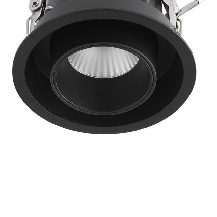 Ideal Lux - LED griestu iebūvējamais virziena gaismeklis NOVA LED/30W/230V 4000K CRI 90 Ø 15,4 cm melns