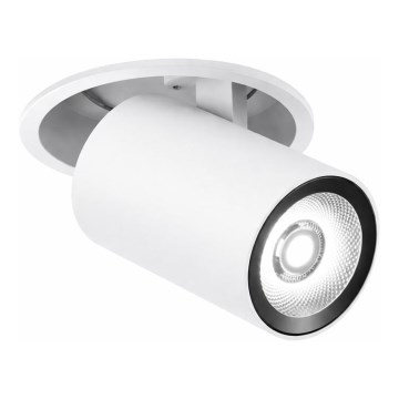 Ideal Lux - LED ieliekamais spot gaismeklis NOVA LED/12W/230V 3000K CRI 90 Ø 10 cm balts