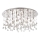 Ideal Lux - LED Kristāla griestu lampa MOONLIGHT 15xG9/3W/230V d. 80 cm spīdīgi hromēts