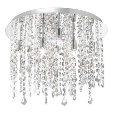 Ideal Lux - LED Kristāla griestu lampa ROYAL 8xG9/3W/230V d. 40 cm spīdīgi hromēts