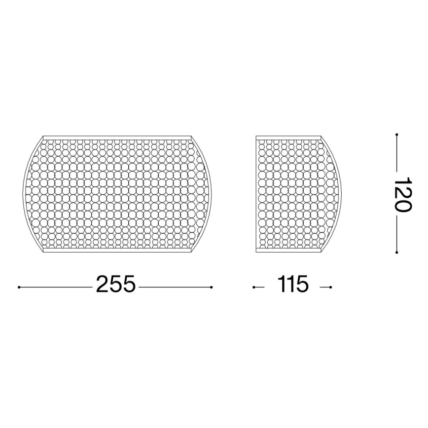 Ideal Lux - LED Kristāla sienas lampa PASHA 3xG9/3W/230V spīdīgi hromēts