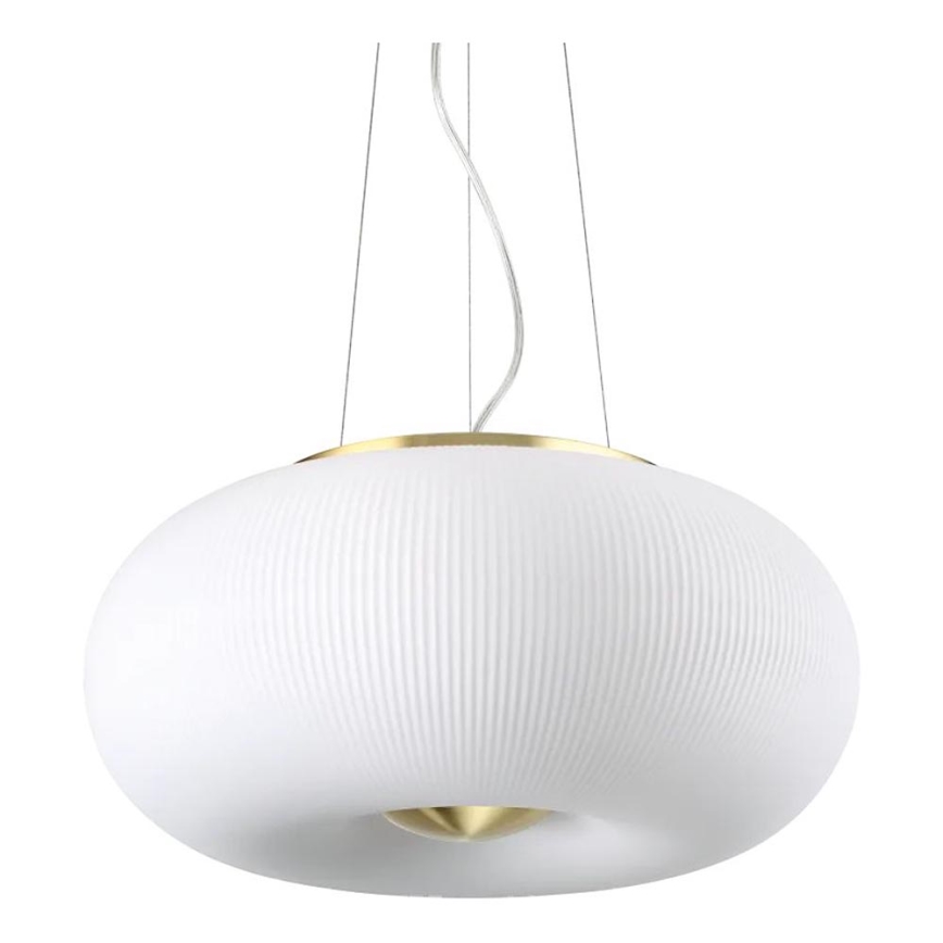 Ideal Lux - LED Lustra ar auklu ARIZONA 3xGX53/9W/230V d. 40 cm balta