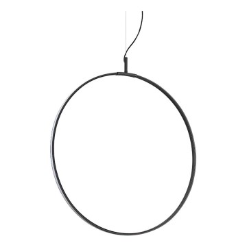 Ideal Lux - LED Lustra ar auklu CIRCUS LED/33W/230V d. 60 cm CRI 90 melna