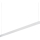 Ideal Lux - LED Lustra ar auklu DESK LED/36W/230V 120 cm CRI 90 balta
