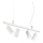 Ideal Lux - LED Lustra ar auklu DYNAMITE 4xGU10/7W/230V CRI 90 balta