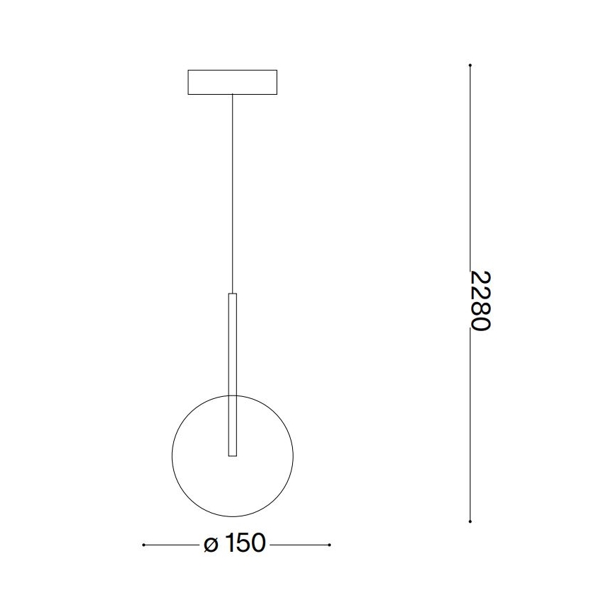 Ideal Lux - LED Lustra ar auklu EQUINOXE 1xG4/2W/230V d. 15 cm spīdīgi hromēts/caurspīdīga