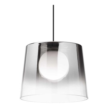 Ideal Lux - LED Lustra ar auklu FADE 1xG9/3W/230V d. 27,3 cm pelēka/dūmakains