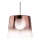 Ideal Lux - LED Lustra ar auklu FADE 1xG9/3W/230V d. 27,3 cm varš/dūmakains