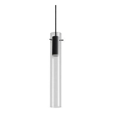 Ideal Lux - LED Lustra ar auklu FLAM LED/10W/230V d. 6 cm CRI 90 caurspīdīga