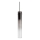 Ideal Lux - LED Lustra ar auklu FLAM LED/10W/230V d. 6 cm CRI 90 dūmakains