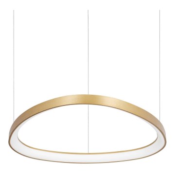 Ideal Lux - LED Lustra ar auklu GEMINI LED/48W/230V d. 61 cm CRI 90 zelta