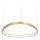 Ideal Lux - LED Lustra ar auklu GEMINI LED/48W/230V d. 61 cm CRI 90 zelta