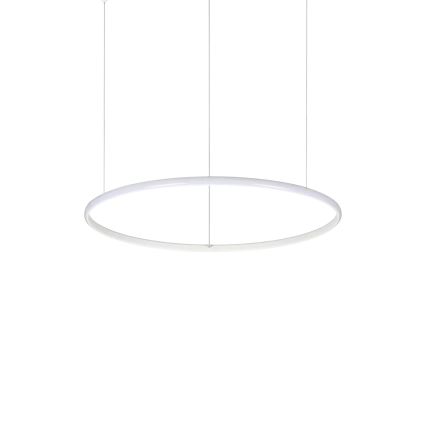 Ideal Lux - LED Lustra ar auklu HULAHOOP LED/28W/230V 3000K d. 61 cm CRI 90 balta