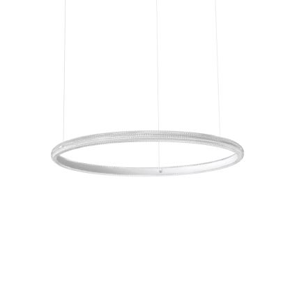 Ideal Lux - LED Lustra ar auklu MIRACLE LED/45W/230V d. 80 cm CRI 90 matēts hroms