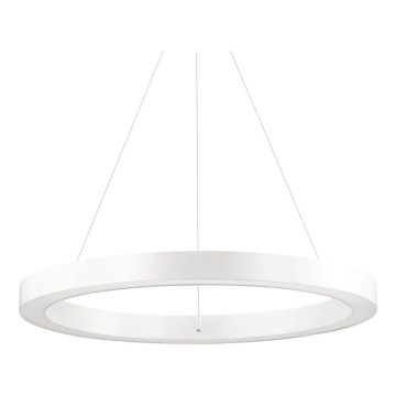 Ideal Lux - LED Lustra ar auklu ORACLE LED/33W/230V 3000K d. 60 cm CRI 90 balta