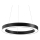 Ideal Lux - LED Lustra ar auklu ORACLE LED/35W/230V 3000K d. 70 cm CRI 90 melna