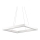 Ideal Lux - LED Lustra ar auklu ORACLE LED/39W/230V 3000K 60x60 cm balta