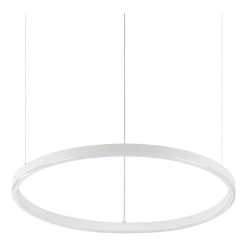 Ideal Lux - LED Lustra ar auklu ORACLE SLIM LED/29W/230V 2700K d. 50 cm balta