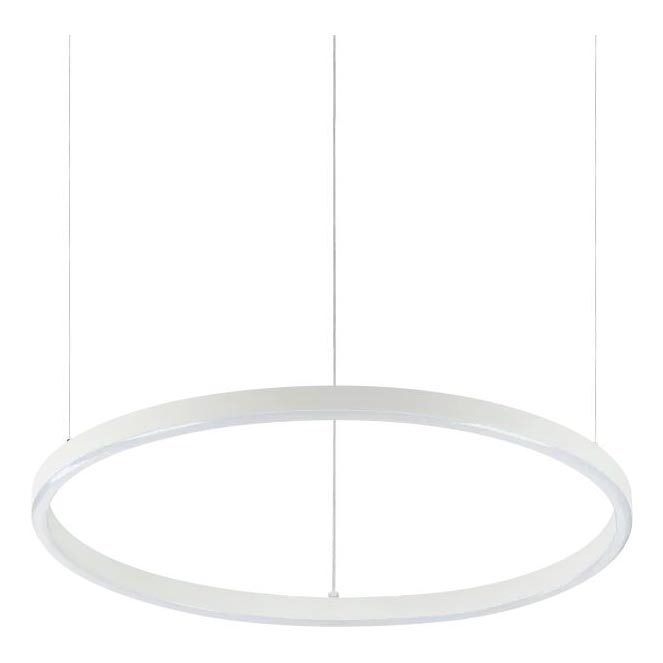 Ideal Lux - LED Lustra ar auklu ORACLE SLIM LED/29W/230V 2700K d. 50 cm balta