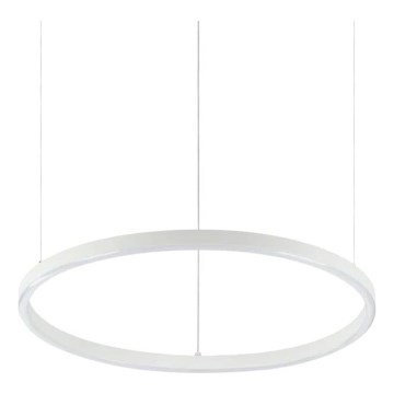 Ideal Lux - LED Lustra ar auklu ORACLE SLIM LED/32W/230V 3000K d. 50 cm balta