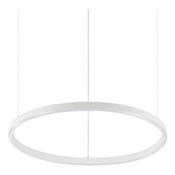 Ideal Lux - LED Lustra ar auklu ORACLE SLIM LED/32W/230V 4000K d. 50 cm balta