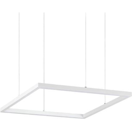Ideal Lux - LED Lustra ar auklu ORACLE SLIM LED/33W/230V 3000K 50x50 cm balta