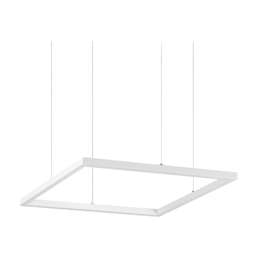 Ideal Lux - LED Lustra ar auklu ORACLE SLIM LED/33W/230V 3000K 50x50 cm balta