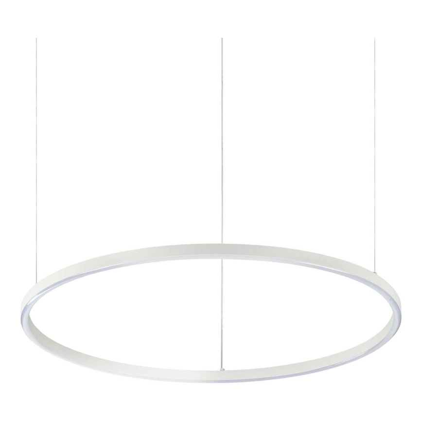 Ideal Lux - LED Lustra ar auklu ORACLE SLIM LED/38W/230V 3000K d. 70 cm balta