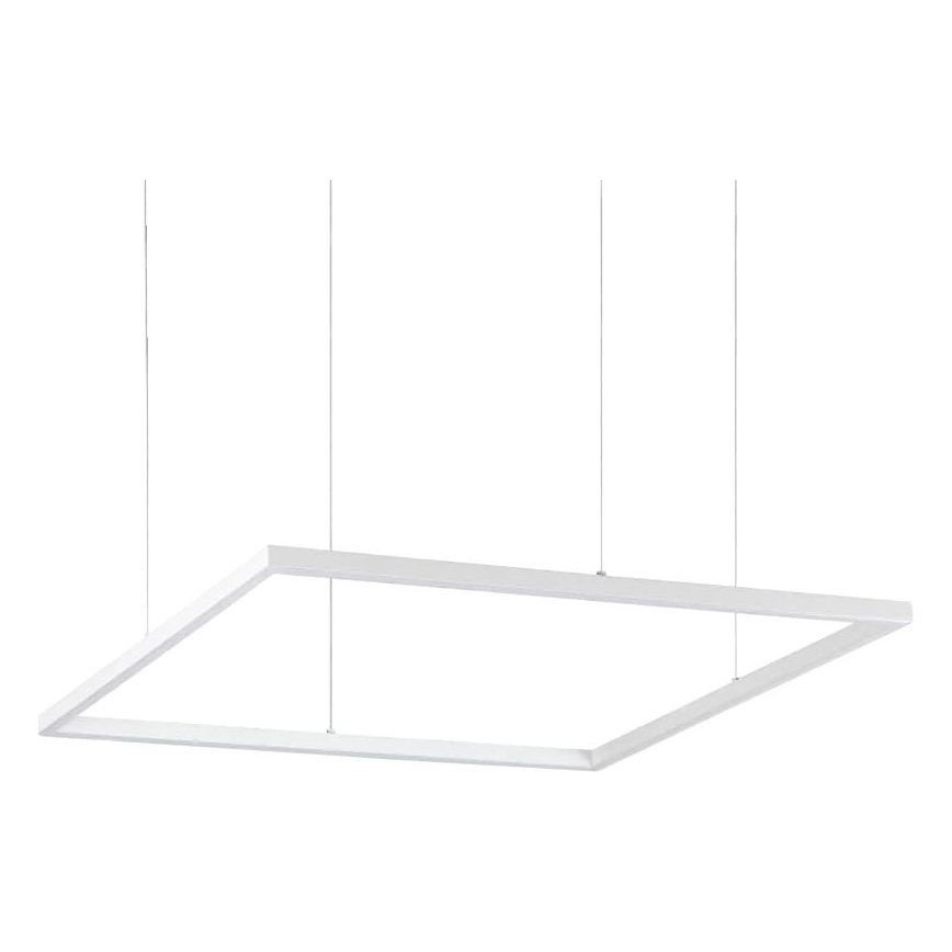 Ideal Lux - LED Lustra ar auklu ORACLE SLIM LED/41W/230V 3000K 70x70 cm balta