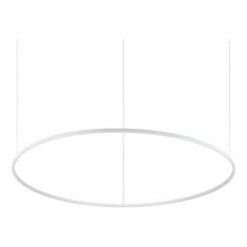 Ideal Lux - LED Lustra ar auklu ORACLE SLIM LED/83W/230V 2700K d. 150 cm balta