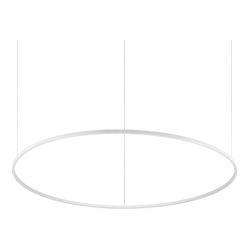 Ideal Lux - LED Lustra ar auklu ORACLE SLIM LED/83W/230V 2700K d. 150 cm balta
