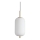 Ideal Lux - LED Lustra ar auklu UMILE LED/20W/230V d. 22 cm CRI 90 misiņš/balta